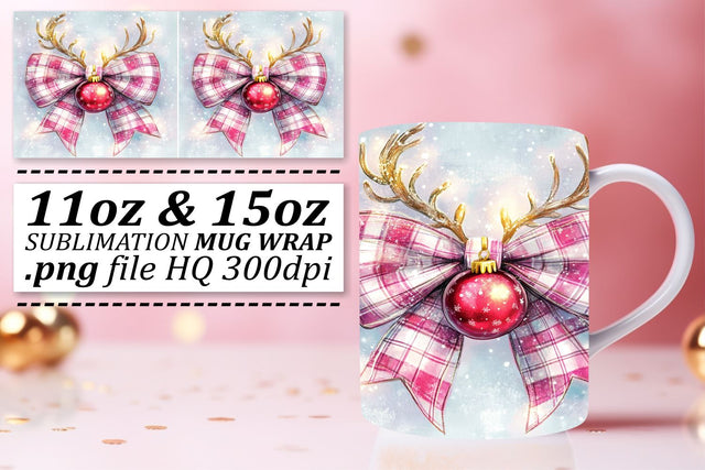 Mug wrap templates, a must-have for crafters! , Xmas Sublimation afrosvg 