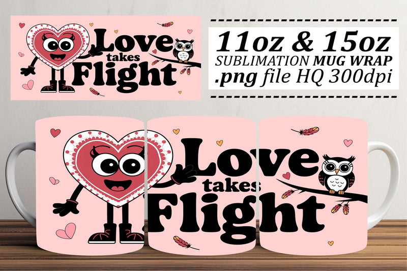 Mug wrap templates, perfect for every occasion! , Valentines Sublimation afrosvg 