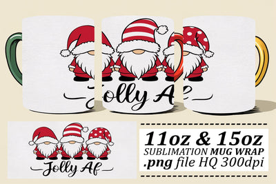 Mug wrap templates, perfect for your creative touch! , Xmas Sublimation afrosvg 