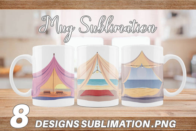 Mug Wrap Tent Sublimation artnoy 