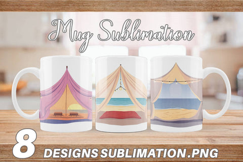 Mug Wrap Tent Sublimation artnoy 