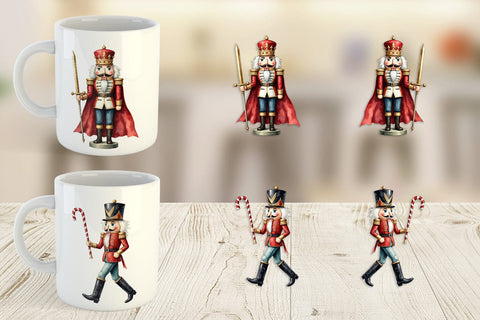 Mug Wrap Timeless Nutcracker Sublimation artnoy 