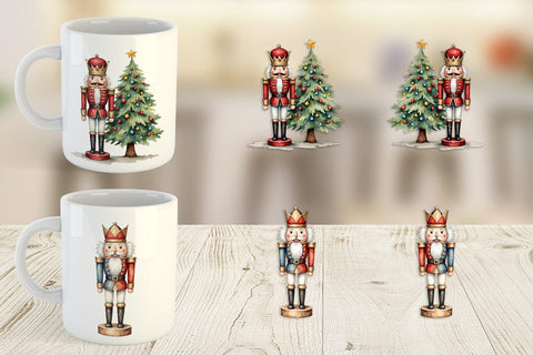 Mug Wrap Timeless Nutcracker Sublimation artnoy 