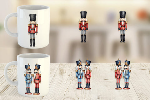 Mug Wrap Timeless Nutcracker Sublimation artnoy 