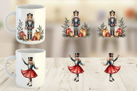 Mug Wrap Timeless Nutcracker Sublimation artnoy 