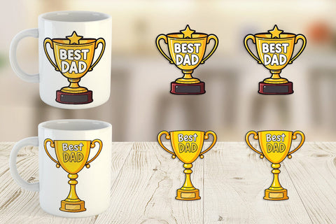 Mug Wrap Trophy Sublimation artnoy 