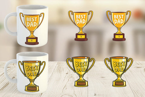 Mug Wrap Trophy Sublimation artnoy 