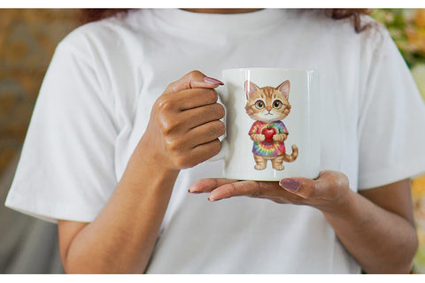 Mug Wrap UglyCute Groovy Animal Teacher Sublimation artnoy 