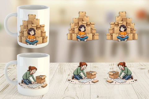 Mug Wrap Unboxing Regret Sublimation artnoy 