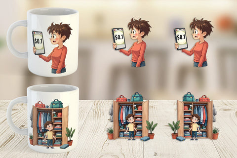 Mug Wrap Unboxing Regret Sublimation artnoy 