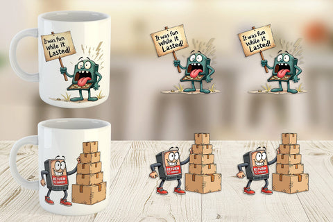 Mug Wrap Unboxing Regret Sublimation artnoy 