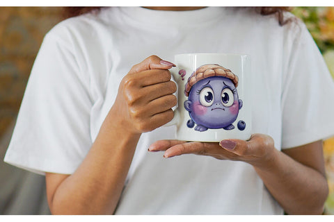 Mug Wrap Unenthusiastic Pies Sublimation artnoy 