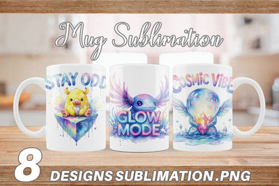 Mug Wrap Unique Odd Alien Quotes Sublimation artnoy 
