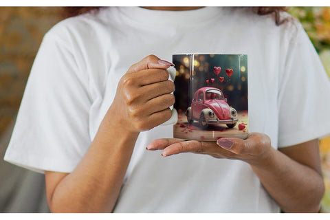 Mug Wrap Valentine Car Bug Sublimation artnoy 