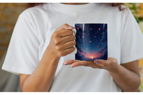 Mug Wrap Valentine Night Sublimation artnoy 