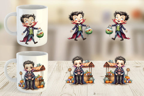 Mug Wrap Vampire Market Haul Sublimation artnoy 