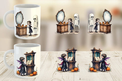 Mug Wrap Vampire Market Haul Sublimation artnoy 