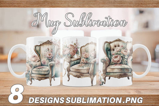 Mug Wrap Velvet Chair Sublimation artnoy 