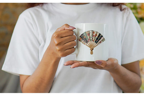 Mug Wrap Vibrant Summer Play Patchwork Sublimation artnoy 
