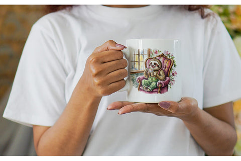 Mug Wrap Vintage Animal Sublimation artnoy 