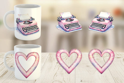 Mug Wrap Vintage Classroom Supplies Sublimation artnoy 