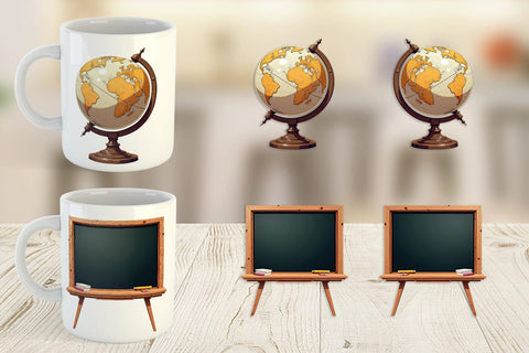 Mug Wrap Vintage School Day Sublimation artnoy 