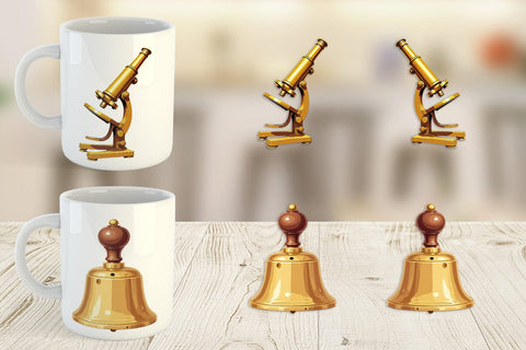 Mug Wrap Vintage School Day Sublimation artnoy 