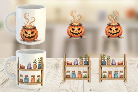 Mug Wrap Vintage Witchy Vibes Sublimation artnoy 