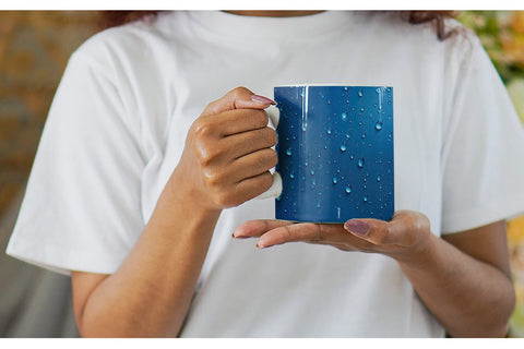Mug Wrap Water Droplet Sublimation artnoy 