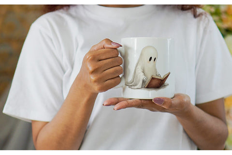 Mug Wrap Watercolor Dark Academia Creatures Sublimation artnoy 