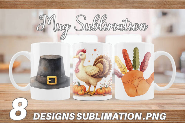 Mug Wrap Watercolor Kids Table Crafts Sublimation artnoy 