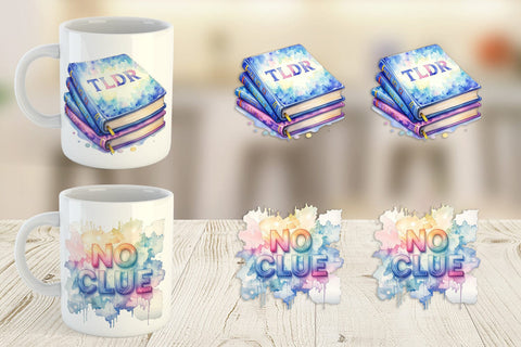 Mug Wrap Watercolor Sarcastic Wanderlust Quotes Sublimation artnoy 