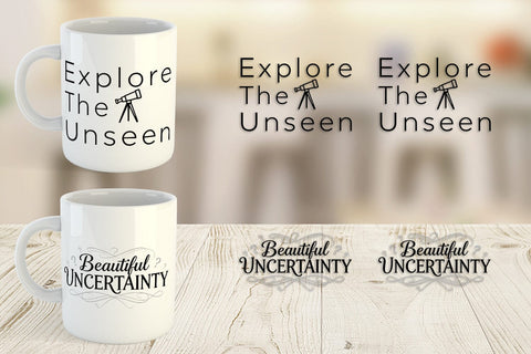 Mug Wrap Whimsical Journey Post Grad Quotes Sublimation artnoy 