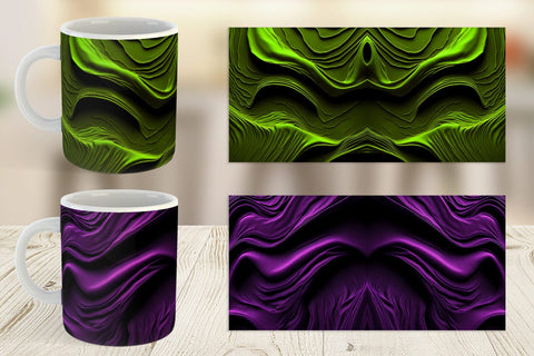 Mug Wrap Whipped Texture Sublimation artnoy 