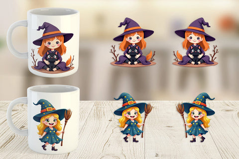 Mug Wrap Witch Vibes Sublimation artnoy 