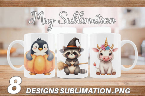 Mug Wrap Wrong Costume Baby Animals Sublimation artnoy 