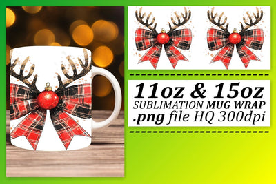 Mug wraps for every taste, personalize your drinks! , Xmas Sublimation afrosvg 