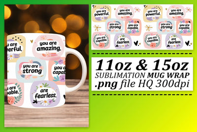 Mug wraps for special occasions, impress your friends! , Quote Sublimation afrosvg 