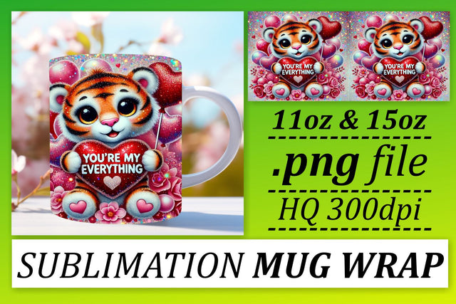 Mug wraps for special occasions, impress your friends! , Valentines Sublimation afrosvg 