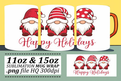 Mug wraps for special occasions, impress your friends! , Xmas Sublimation afrosvg 