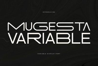 Mugesta - Variable Display Font Font Storytype Studio 
