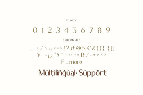Mulaceno - Display Font Font twinletter 