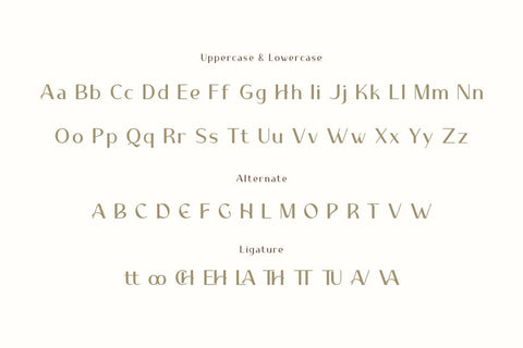Mulaceno - Display Font Font twinletter 