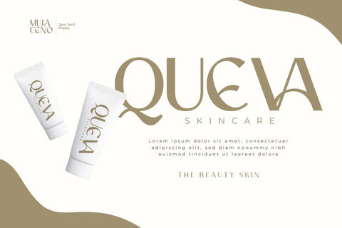 Mulaceno - Display Font Font twinletter 