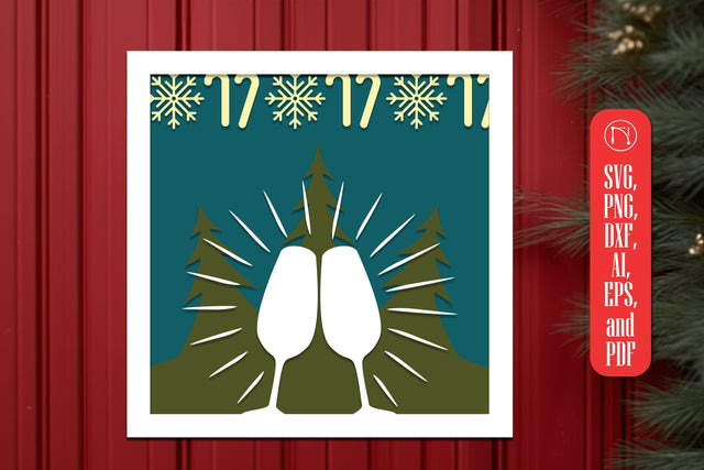 Multi-Layer Christmas SVG Decor files SVG MD JOYNAL ABDIN 