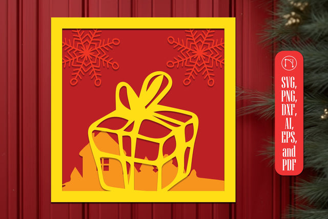 Multi-Layer Christmas SVG Decor files SVG MD JOYNAL ABDIN 