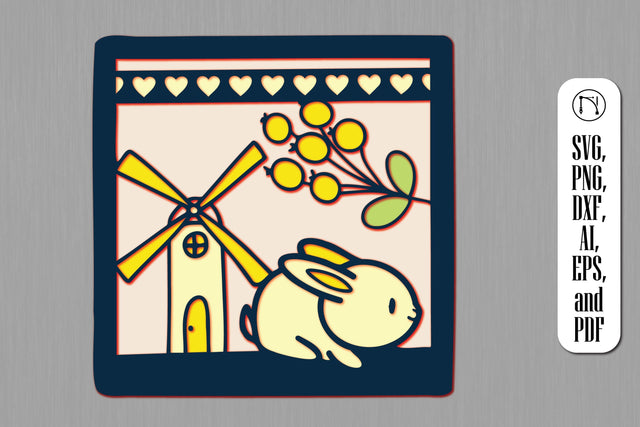 Multi-Layer Easter Day SVG Cut File SVG MD JOYNAL ABDIN 