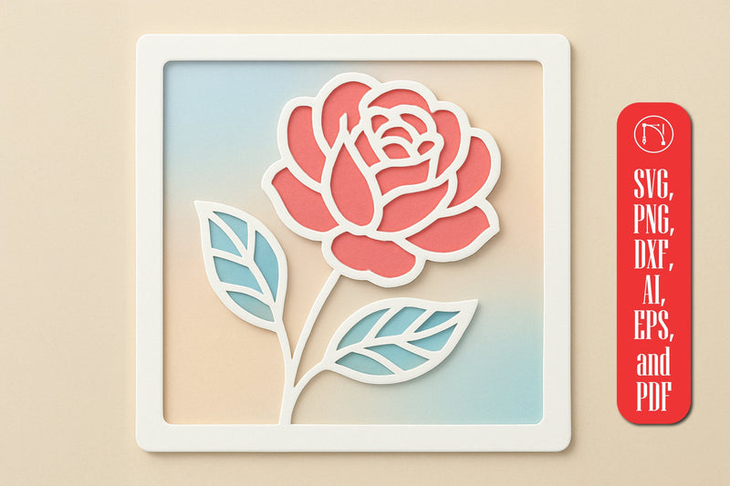 Multilayer Floral Decor SVG cut file SVG MD JOYNAL ABDIN 