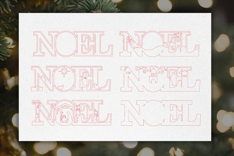 Multilayer Noel Nativity Scene Laser Cut SVG SvgOcean 