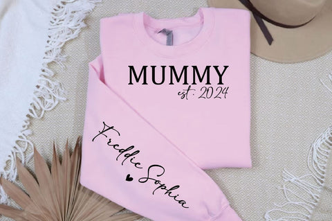 Mummy est . 2024 Sleeve Svg Design SVG Designangry 